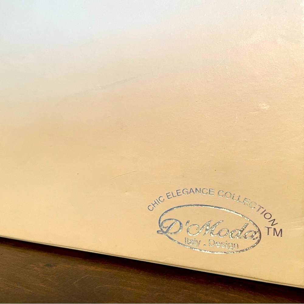 D’Moda Italy Mini Serving Dish w/ Three Individual Bowls Interlocking NWT in Box